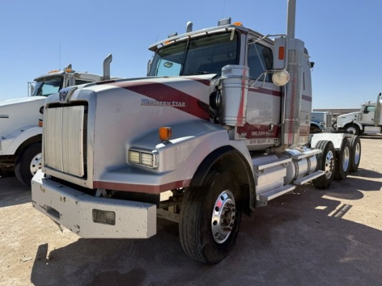 2014 Western Star 4900 Sb Triaxle
