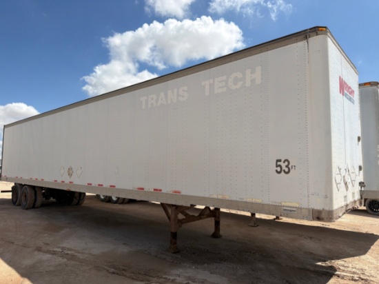 2000 Fruehauf 53 Dry Van Trailer