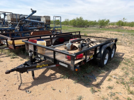 2015 BIG TEX T/A UTILITY TRAILER