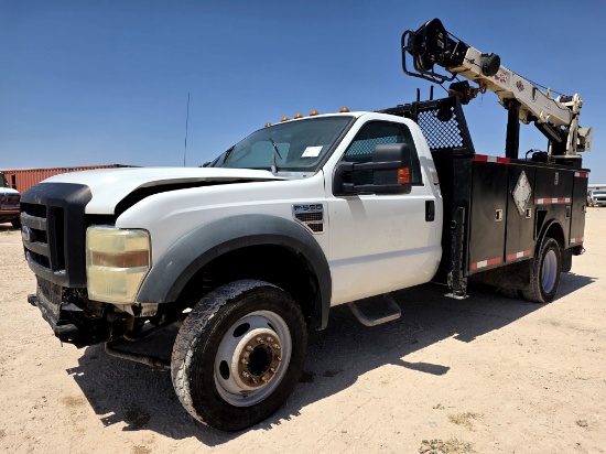 2010 FORD F-550 SUPER DUTY SERVICE TRUCK (INOPERABLE)