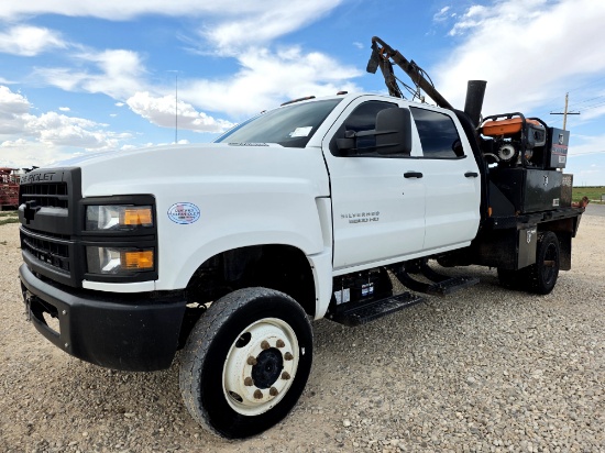 2022 CHEVROLET SILVERADO 5500HD ROUSTABOUT TRUCK