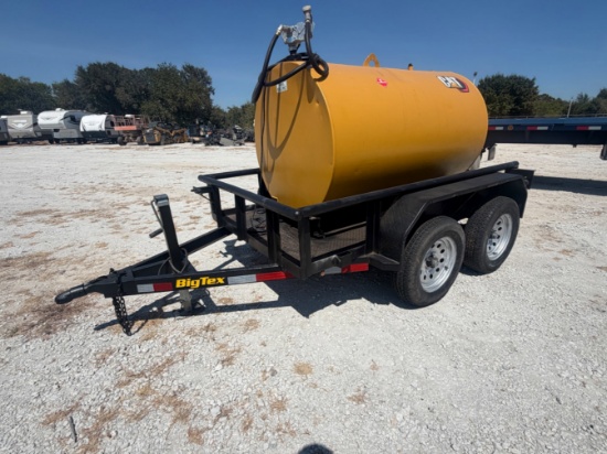 Big Tex Tandem Axle Fuel Tank Trailer