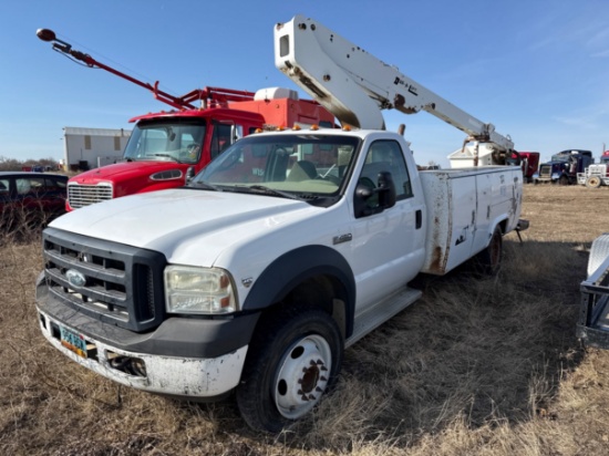 2007 FORD F-450 SUPER DUTY BUCKET TRUCK