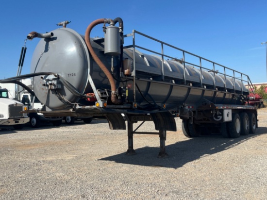 2013 Galyean 160bbl Steel Vacuum Trailer