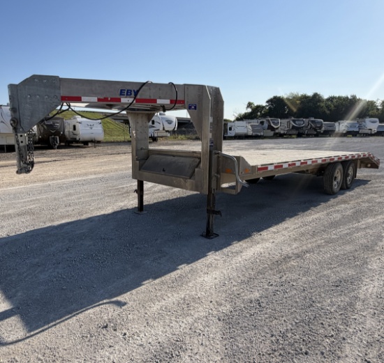 2022 Eby Aluminum Gooseneck Trailer