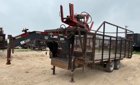 2012 Texas Pride Gooseneck Hose Trailer