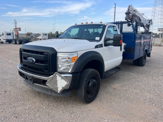2014 FORD F-550 SUPER DUTY SERVICE PICKUP