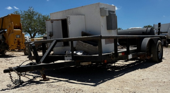 2014 C&M TRAILER GENERATOR COMBO BUMPER PULL