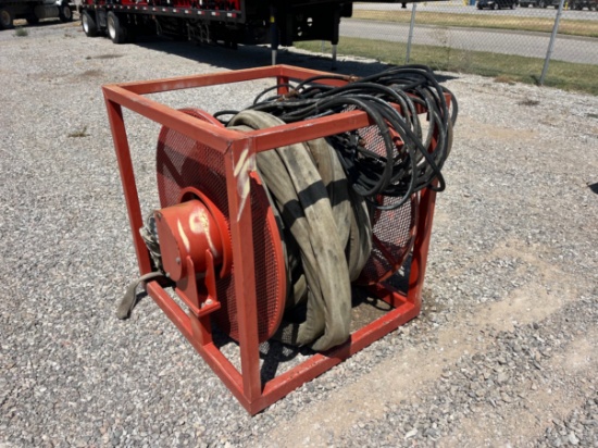 HYDRAULIC HOSE REEL FOR COIL TUBING UNIT