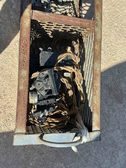 Misc Basket Of Hydraulic Parts