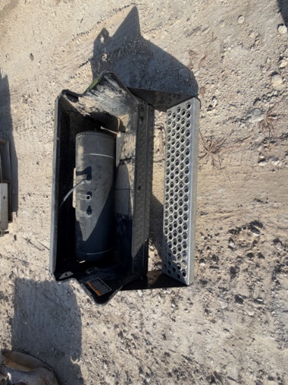 Semi Truck Battery Box Assembly