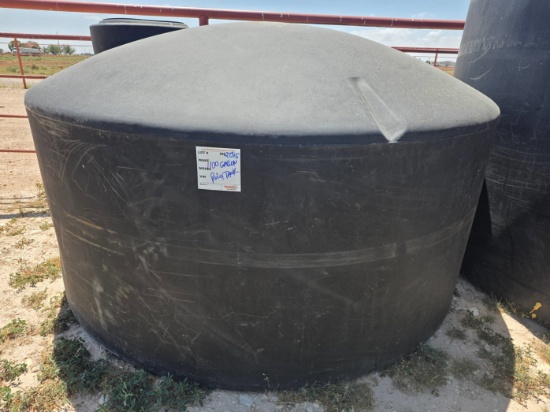 1100 Gallon Poly Tank