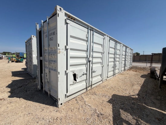 40 HIGH CUBE MULTI-DOOR SHIPPING CONTAINER