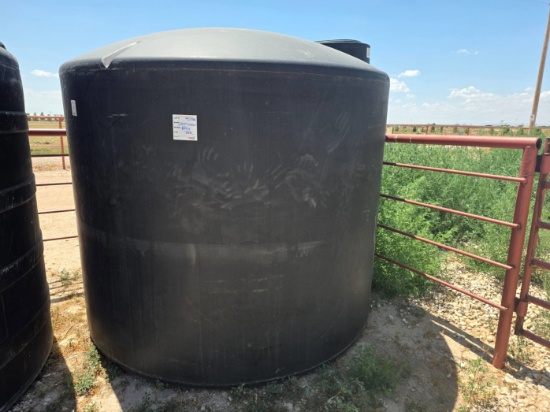 2500 Gallon Poly Tank