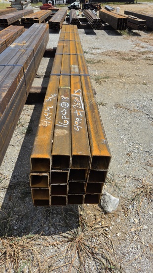 Hot Rolled Square Tubing(4" x 4" Sq .188")