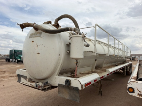 2012 Gallegos 130bbl Vacuum Trailer