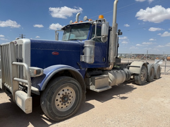 2015 PETERBILT 389 TRIAXLE WINCH TRUCK (INOPERABLE)