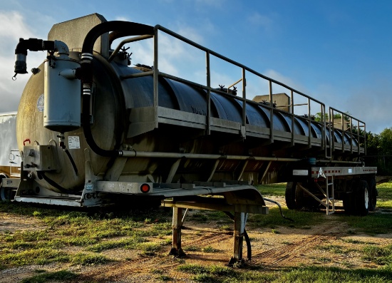 2008 Dragon 130 Bbl Aluminum Vacuum Trailer