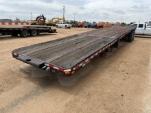 1983 LUFKIN 40X96 T/A FLATBED TRAILER