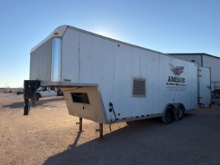 2008 MIDDLEBURY TRAILER MFG 20 T/A ENCLOSED GOOSENECK TRAILER