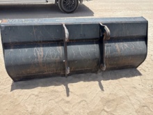 93 CAT PIN-ON WHEEL LOADER BUCKET, BOLT-ON CUTTING EDGE