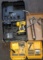 DeWalt Cordless Drill and a Pair of Grease Guns