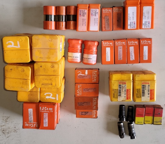 Group Lot of Deep Hole End Drills w/ Sandvik