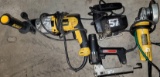 Combo Lot with Hammer Drill, Routers, Grinder, Stapler and More