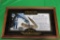 W.R. Case Collectable knife in walnut shadow box