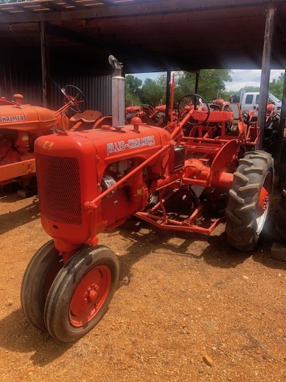 ALLIS CHALMERS TRACTOR WITH PLOW