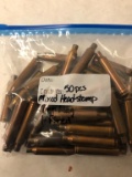 50 count .7mm brass