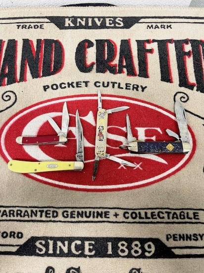 5 ASSORTED MANUFACTURED POCKET KNIVES