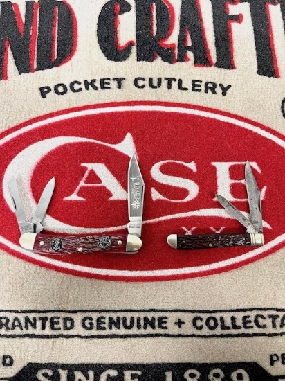 1 BOKER AND 1 CASE KNIFE