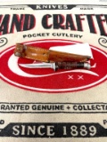 CASE XX FIXED BLADE KNIFE IN LEATHER SHEATH
