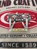CASE XX 4 BLADE RATTLESNAKE IN DISPLAY TIN