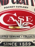 CASE XX 5 BLADE PEANUT W/ STAG HANDLE 1998 MODEL IN BOX