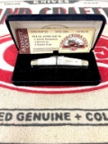 CASE XX 4 BLADE COLLECTORS SERIES MOTHER OF PEARL IN DISPLAY CASE