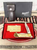SCHRADE SINGLE BLADE LOCKBACK KNIFE IN BOX