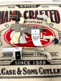 6 ASSORTED CAP GUNS AND LIGHTER