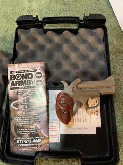 BOND ARMS "Sturgis Buffalo Chip 35th Anniversary" SN# BAO2583 .45 COLT/.410 Derringer Revolver. THIS