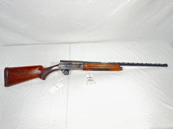 Browning Twenty Belgium SN# 7Z20244 20GA S/A Shotgun. Mfg Date 1967.