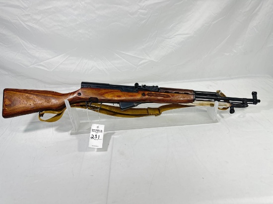 Norinco SKS SN# 9227309 7.62x39cal S/A Rifle W/ Bayonett and Cleaning Rod