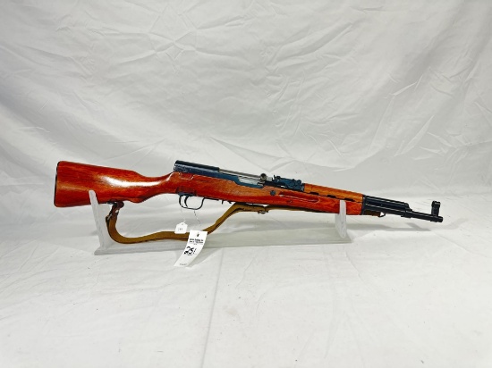 Norinco SKS SN# 24215357 7.62x39cal S/A Rifle. Magazine not pictured but will be included.