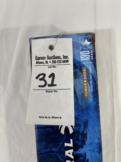 Federal Power Shock 130 Grain .270 WSM (JSP) (1 Box)
