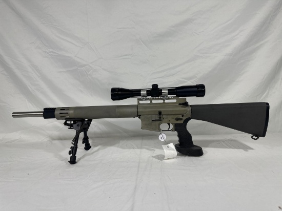 DPMS...Model A-15 SN# F020014 .223-556 S/A Rifle with bipod stainless bull barrel, Springfield...Arm