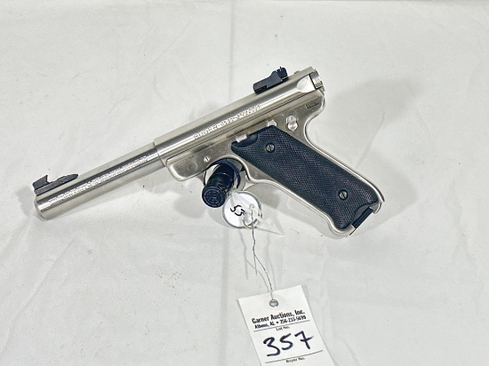 Ruger Mark II Target SN# 21704765 .22 LR S/A Pistol...