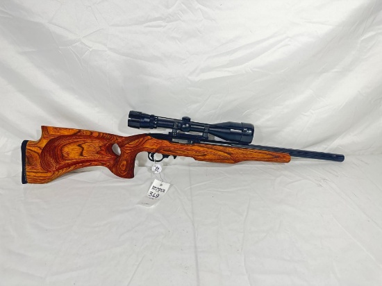 Ruger 10/22 Carbine SN# 25451039 .22 LR W/ Adams and Bennett Rifle Barrel, Thumbhole Stock, and