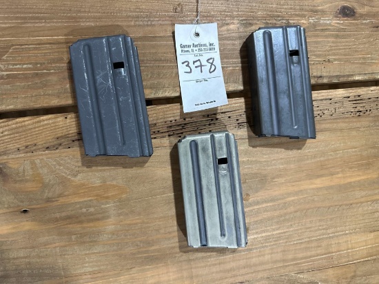 (3) Colt AR-15 20 Round 5.56MM Magazines...