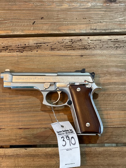 Taurus PT99AF sn#L57136 9mm S/A Pistol...