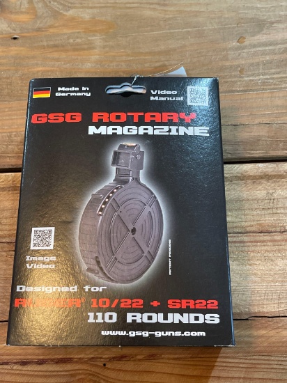 GSG Rotary Magazine .22LR 110 round capacity...